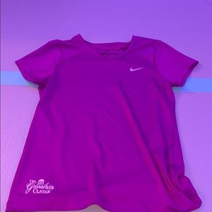 girls nike golf dri-fit shirt